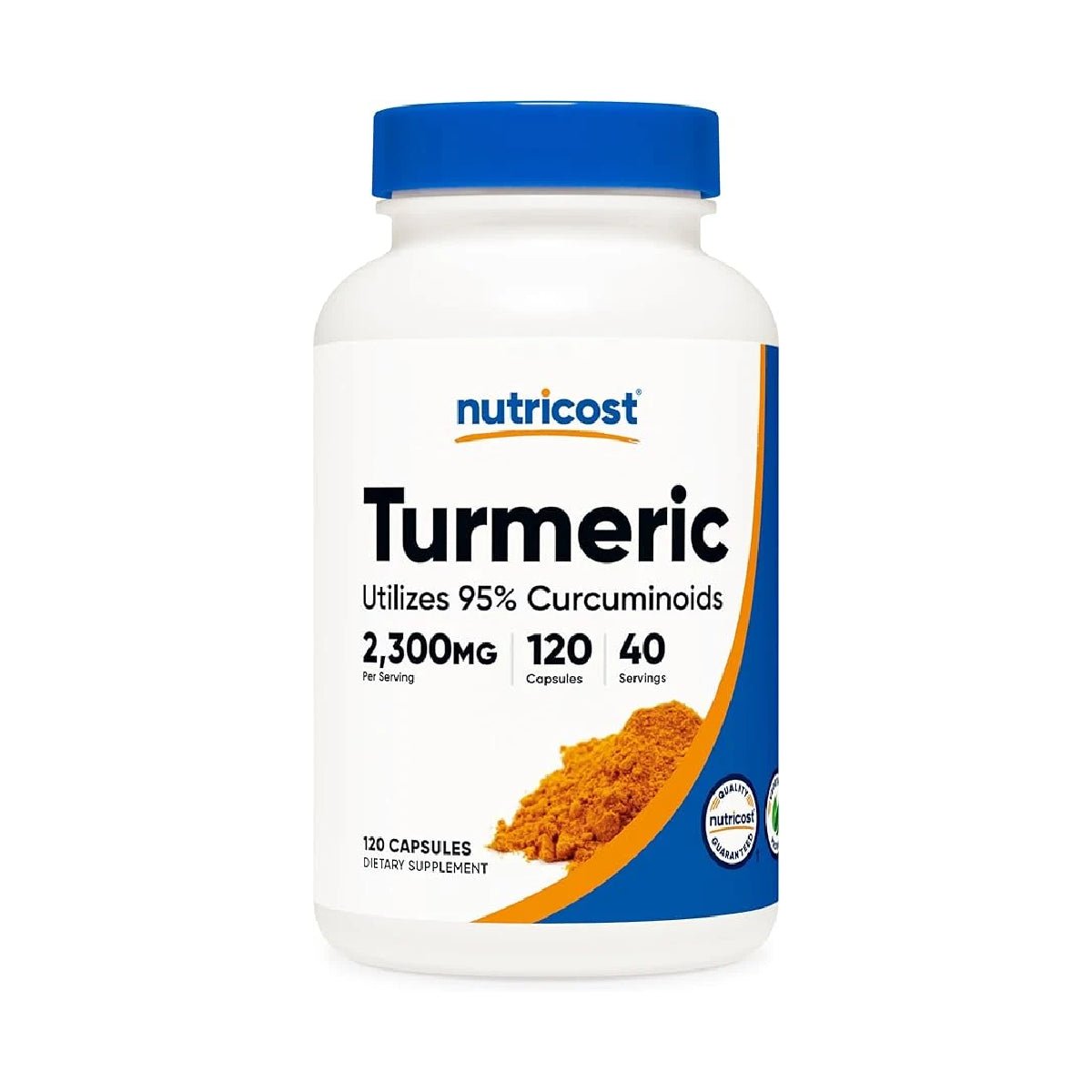 NUTRICOST® TURMERIC 2300 MG 120 CAPSULES - Hi Vitamins