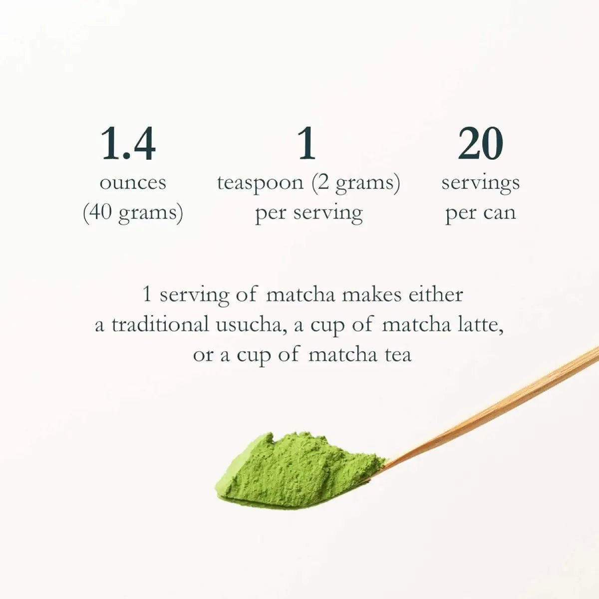 Naoki Matcha Mezcla Ceremonial Superior 1.4 oz - Hi Vitamins