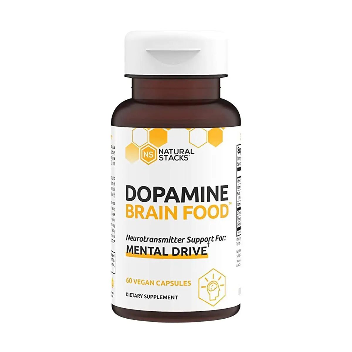 Natural Stacks® Dopamina 60 Cápsulas - Hi Vitamins