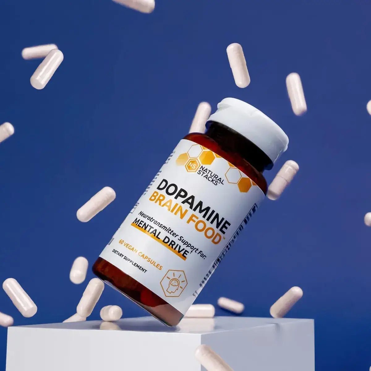 Natural Stacks® Dopamina 60 Cápsulas - Hi Vitamins