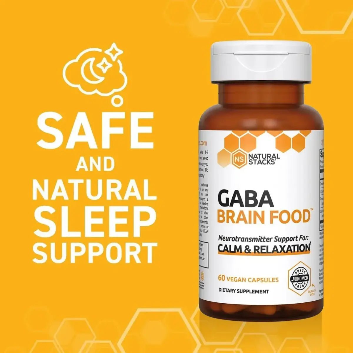 Natural Stacks® GABA 60 Cápsulas - Hi Vitamins