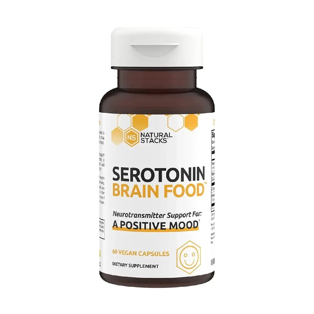 Natural Stacks® Serotonina Brain Food 60 Cápsulas - Hi Vitamins