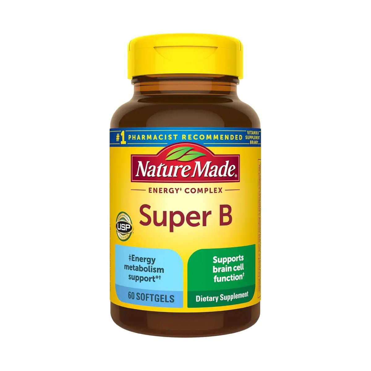 Nature Made Complejo B para Energía 60 softgels - Hi Vitamins