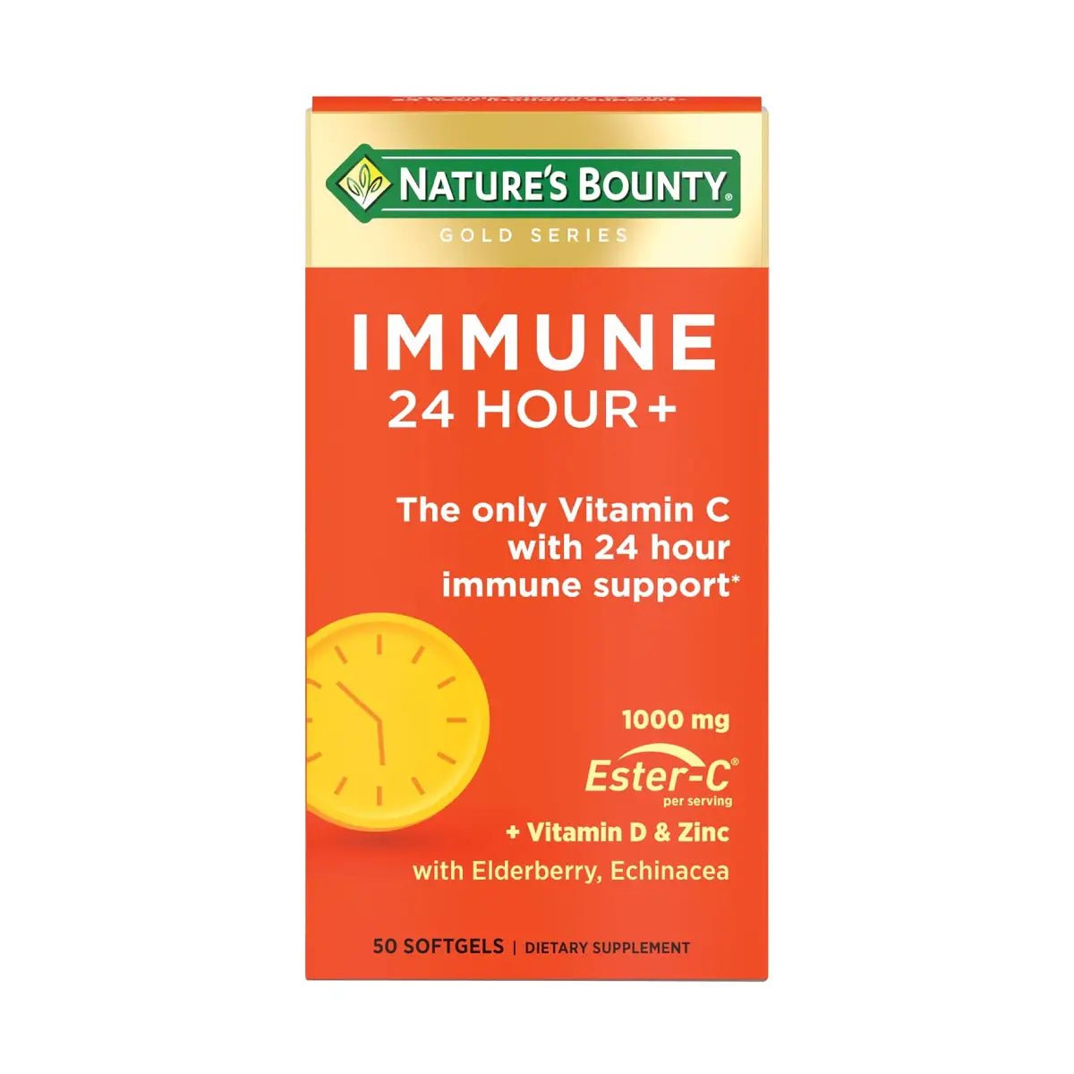 Nature’s Bounty Inmune 24 Horas+ 50 Softgels - Hi Vitamins