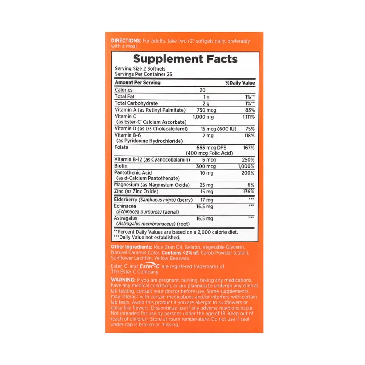 Nature’s Bounty Inmune 24 Horas+ 50 Softgels - Hi Vitamins