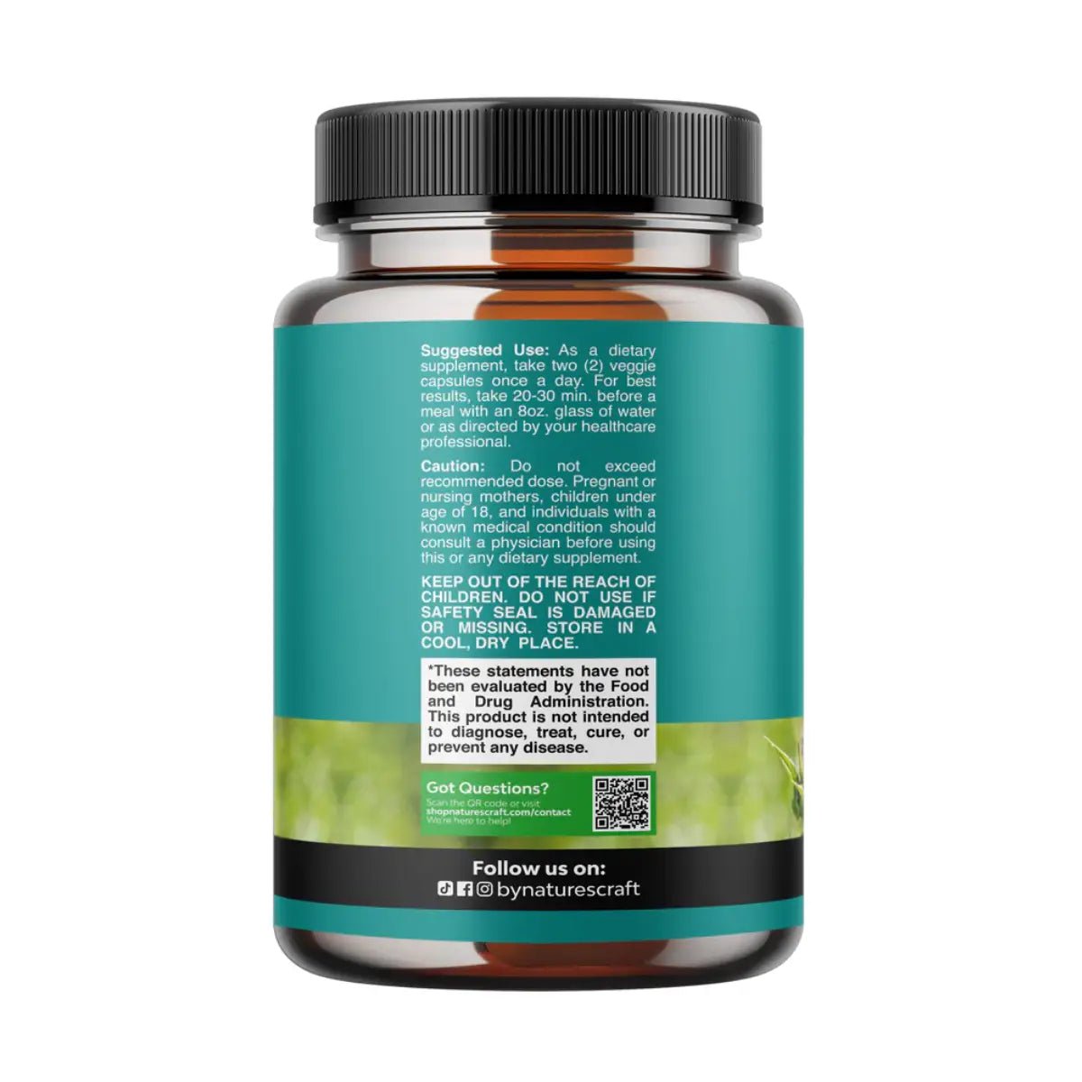 Nature’s Craft Apoyo Hepático con Cardo Mariano 70 Cápsulas - Hi Vitamins