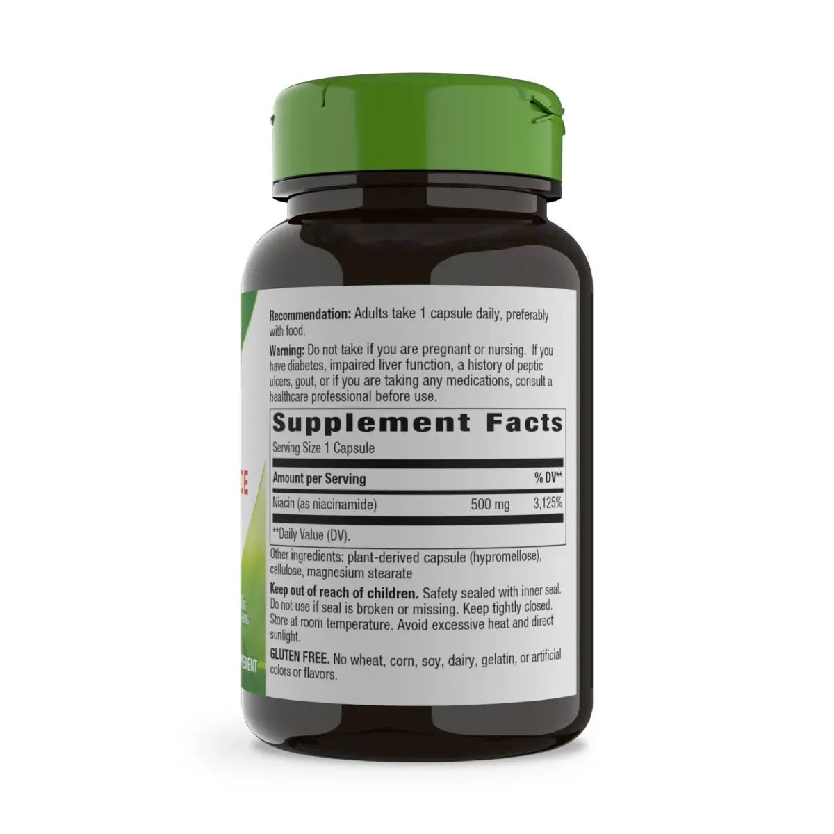 Nature's Way Niacinamida 500 Mg 100 Cápsulas - Hi Vitamins