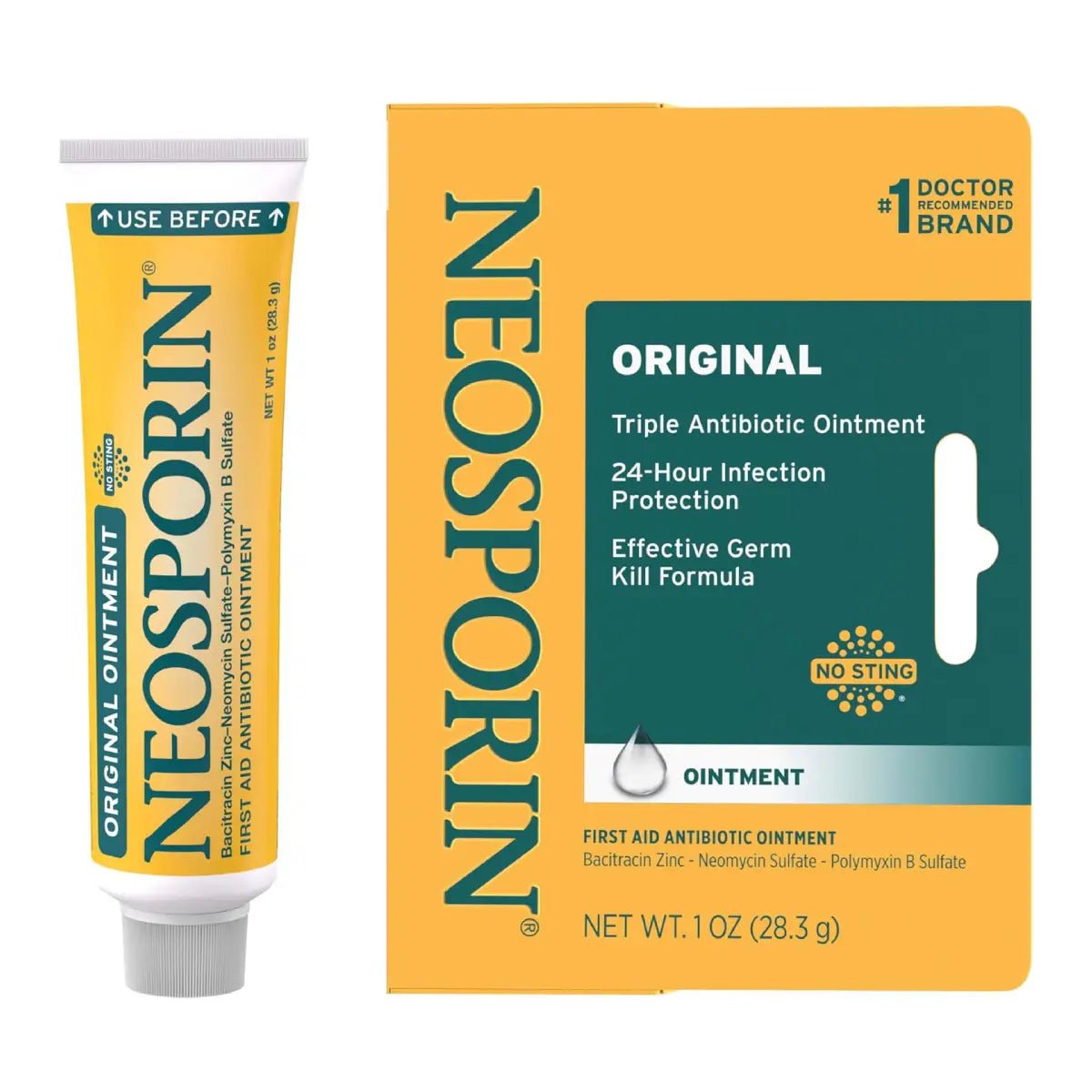 Neosporin Original 28.3 g Pomada Antibiótica Triple Protección - Hi Vitamins