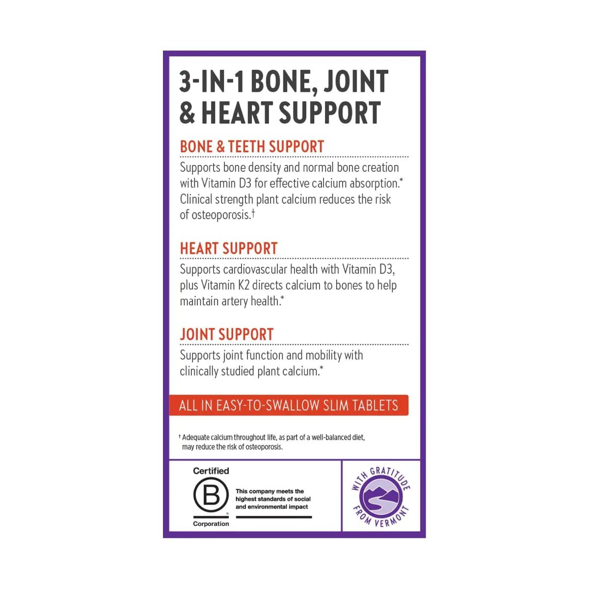 New Chapter® Bone Strength Take Care 60 Tabletas - Hi Vitamins