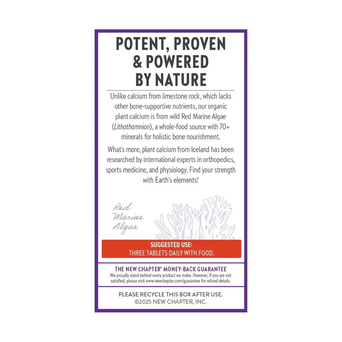 New Chapter® Bone Strength Take Care 60 Tabletas - Hi Vitamins