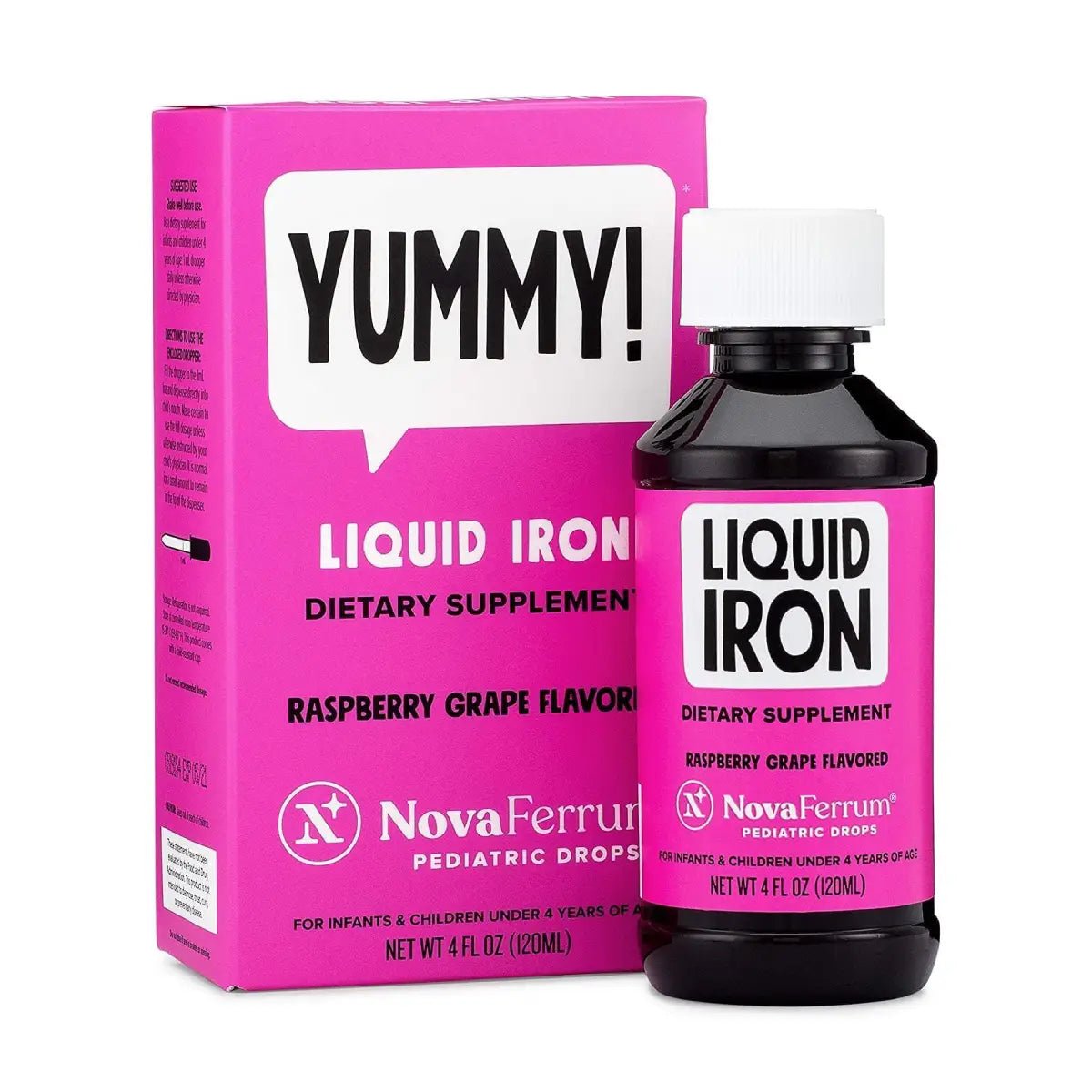 NovaFerrum Yummy! Hierro Líquido 120 ml - Hi Vitamins
