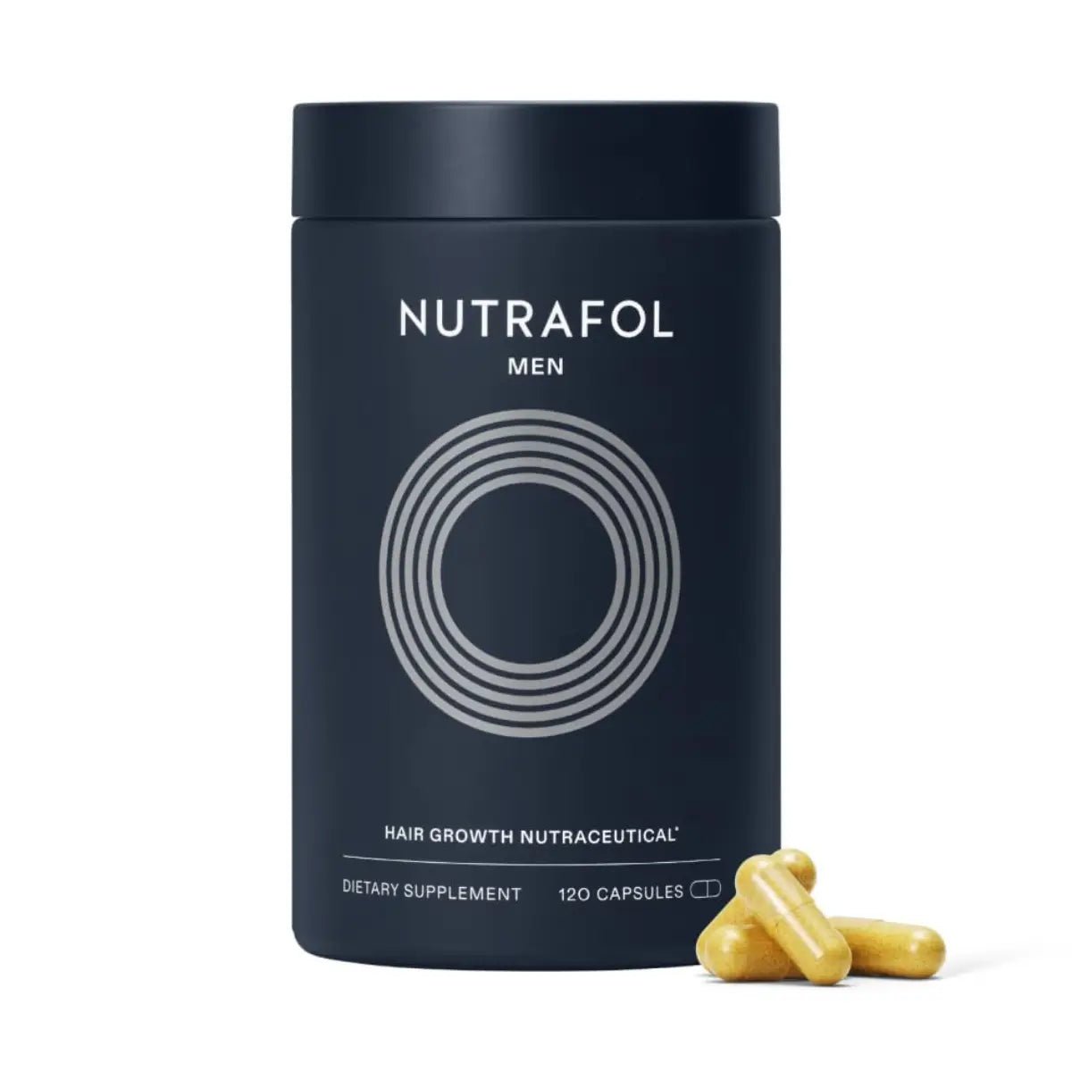 Nutrafol Men Nutracéutico para el Crecimiento del Cabello 120 Cápsulas - Hi Vitamins