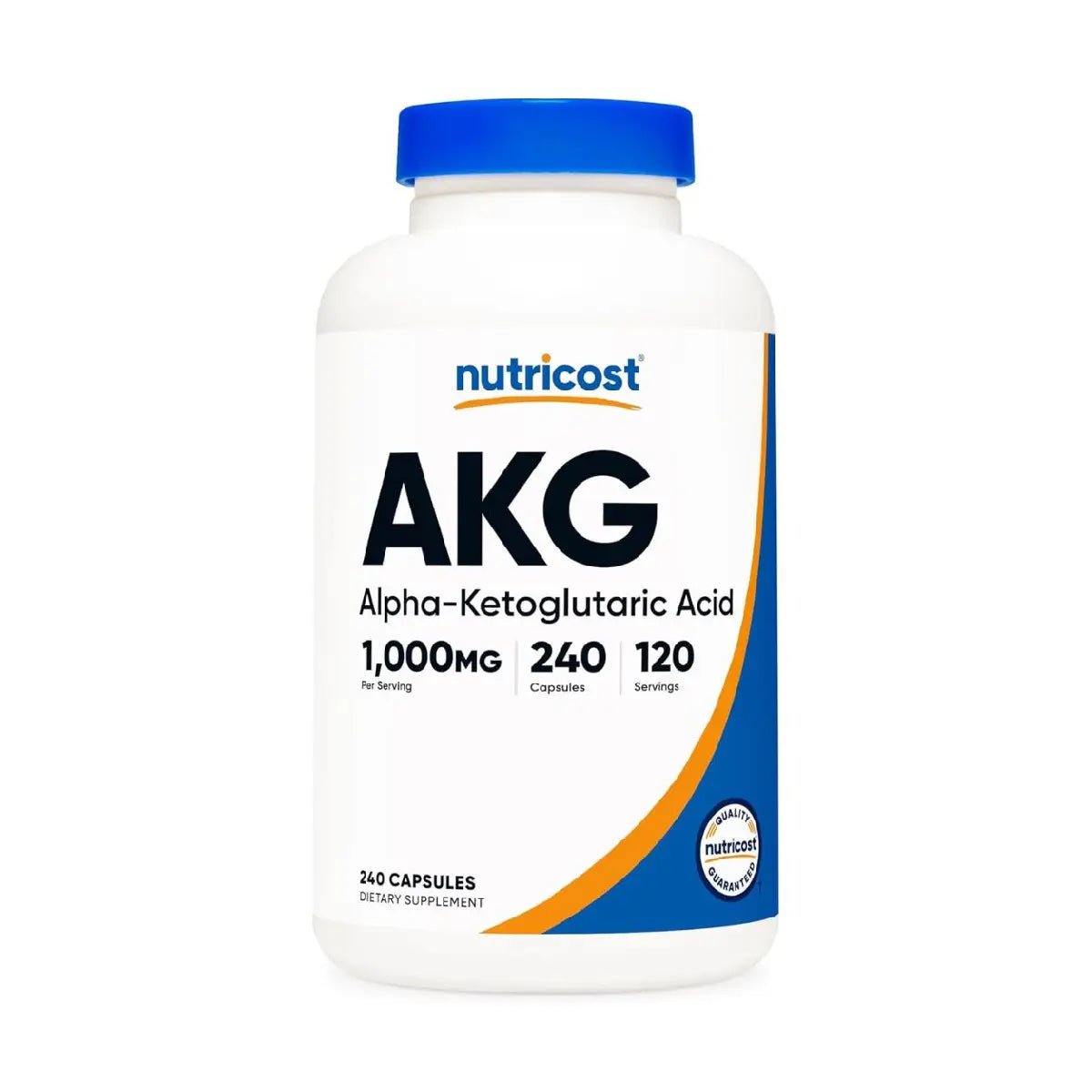Nutricost AKG 1000 Mg 240 Cápsulas - Hi Vitamins