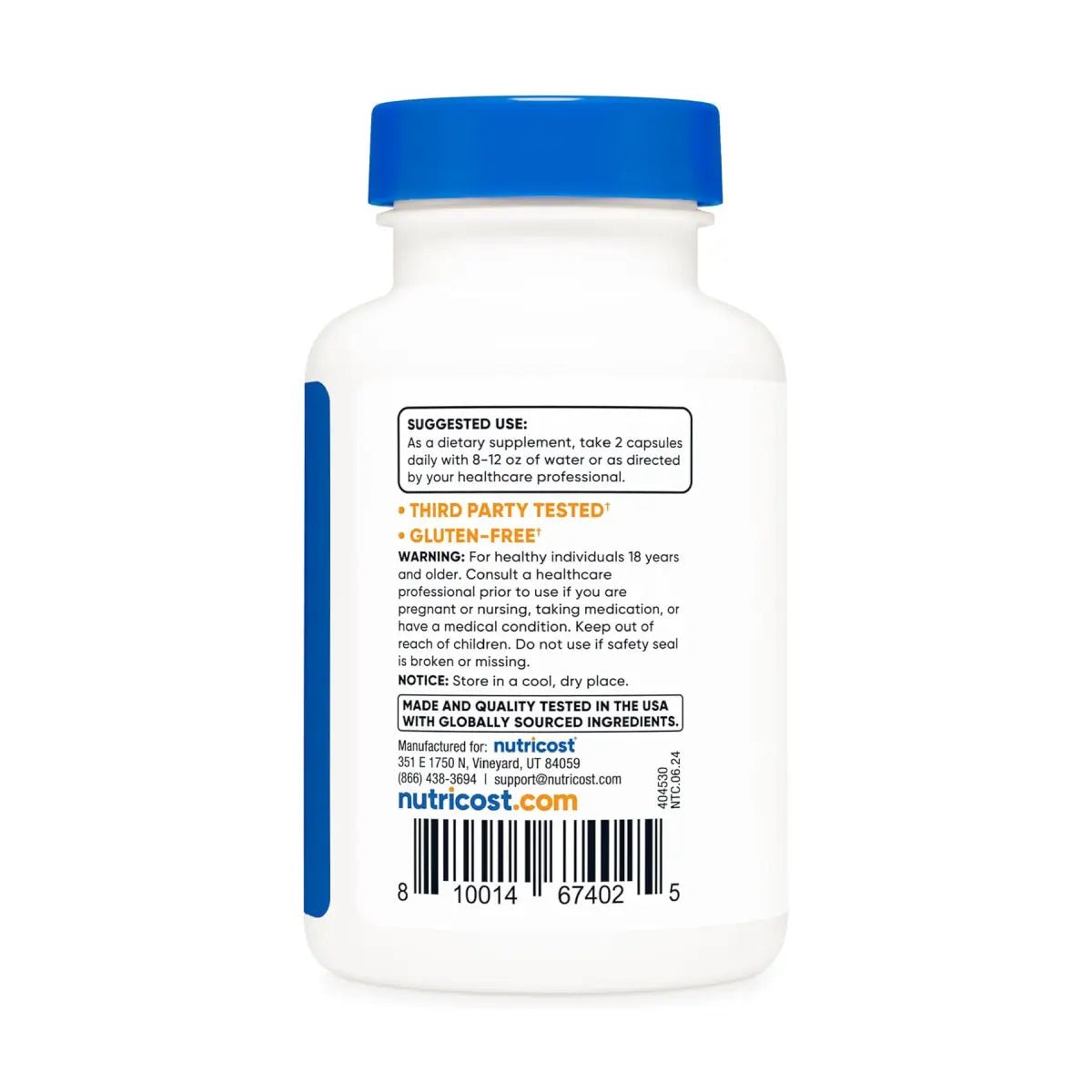 Nutricost Artemisinin 200 mg 120 cápsulas – Apoyo al sistema inmunológico - Hi Vitamins