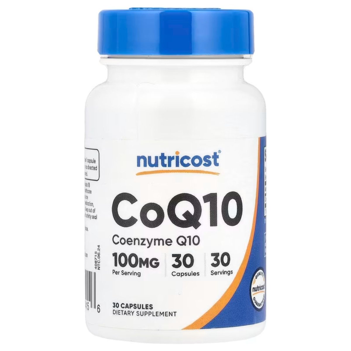 Nutricost Coq10 100 Mg 30 Cápsulas - Hi Vitamins
