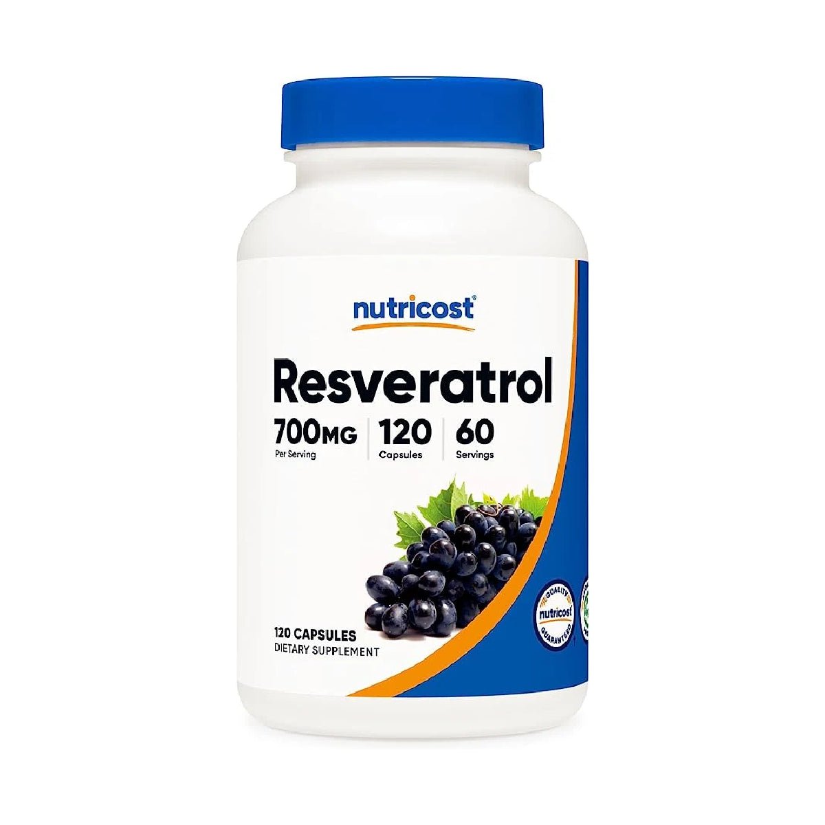 Nutricost® Resveratrol 700 Mg 120 Cápsulas - Hi Vitamins