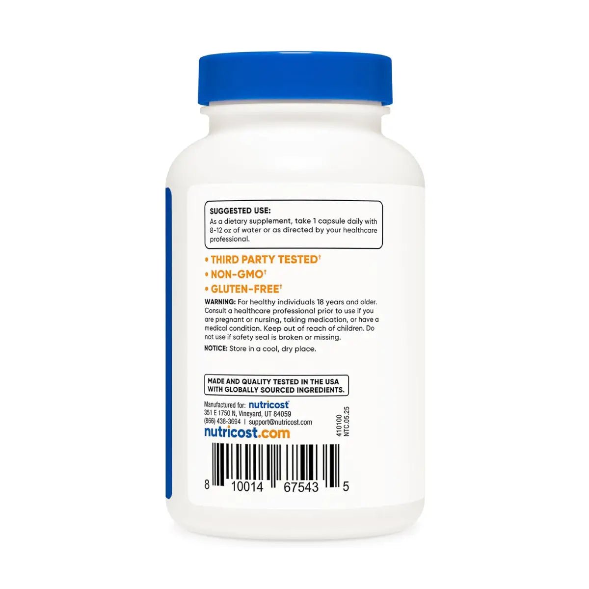 Nutricost® Vitamina B12 2000 mcg 240 Cápsulas - Hi Vitamins