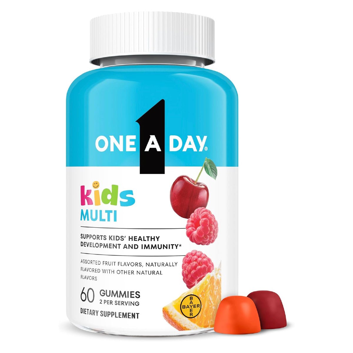 One A Day Multivitamínico Infantil con Vitaminas y Zinc 60 gomitas - Hi Vitamins