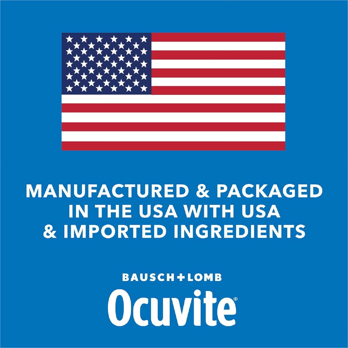 Bausch + Lomb Ocuvite 60 Gomitas para Salud Ocular Apoyo Visión - Hi Vitamins