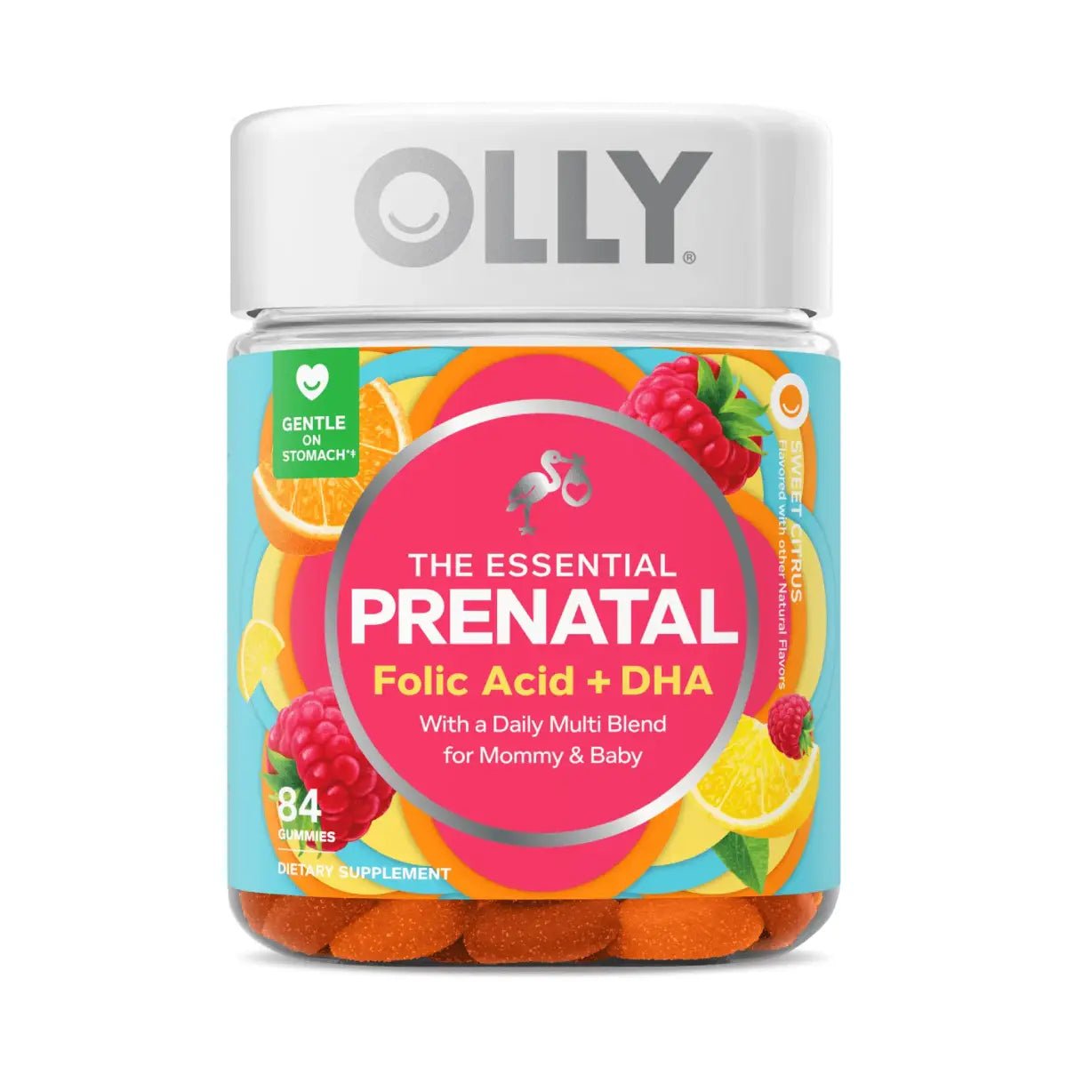OLLY Gomitas Prenatales Esenciales Ácido Fólico + Vitamina D + DHA 84 gomitas - Hi Vitamins
