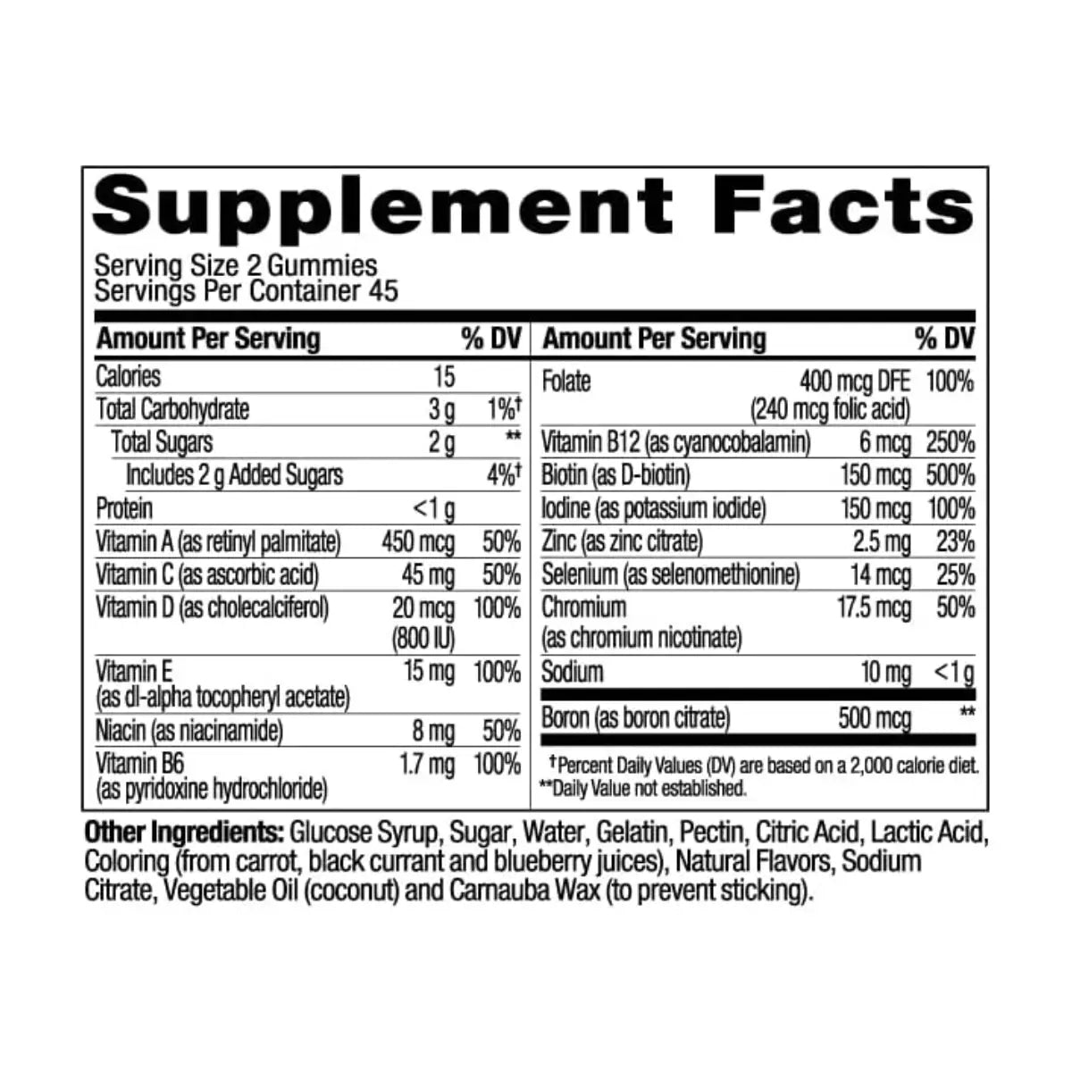 OLLY Multivitamínicos para Mujer 90 Gomitas sabor Bayas - Hi Vitamins