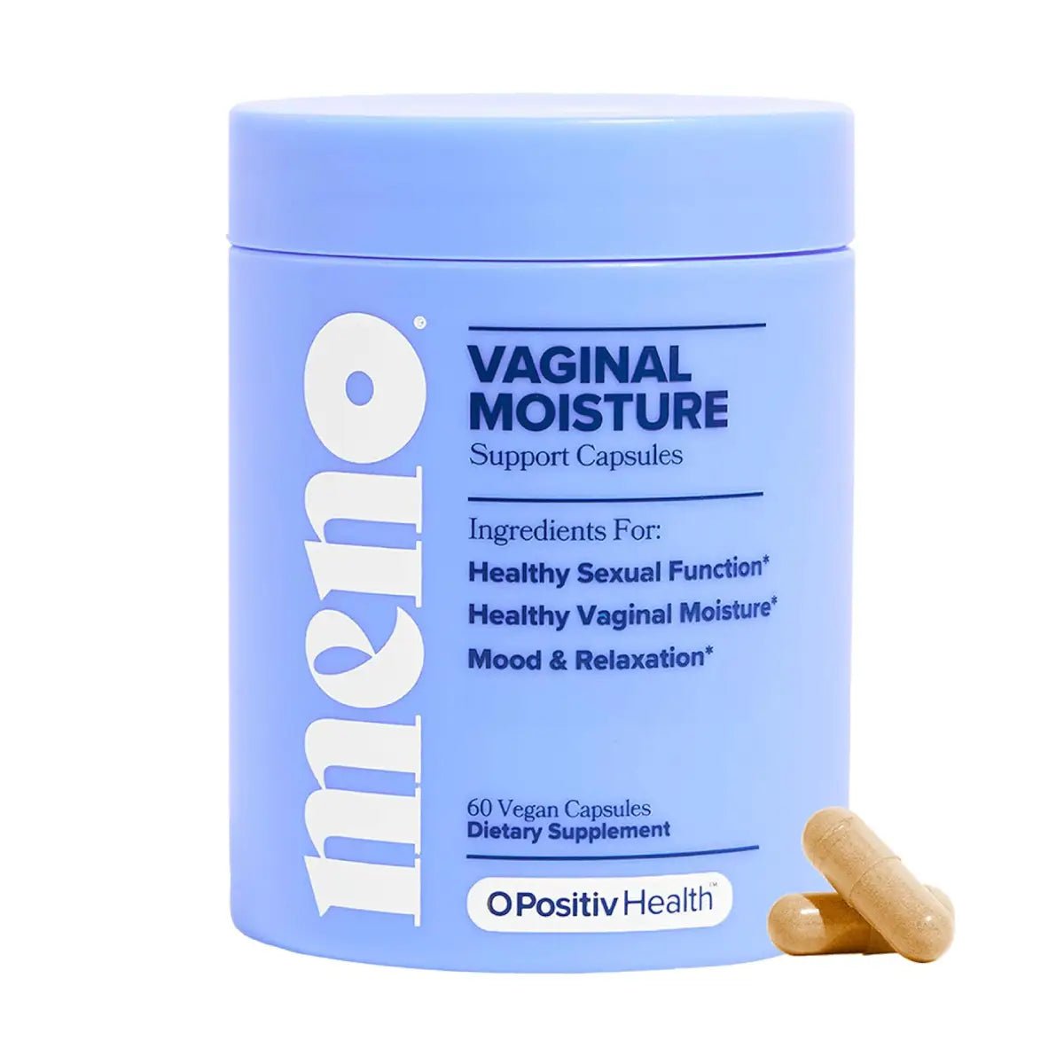 O Positiv Health® Meno Vaginal Moisture 60 Cápsulas - Hi Vitamins
