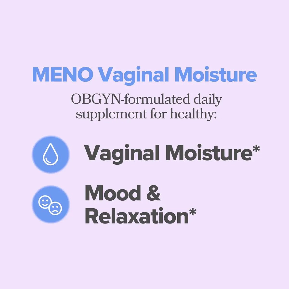 O Positiv Health® Meno Vaginal Moisture 60 Cápsulas - Hi Vitamins