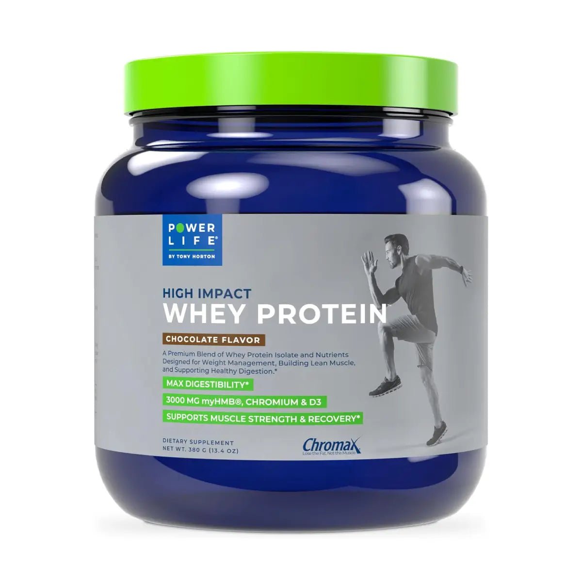 POWER LIFE® Proteína Vegetal de Alto Impacto 386.82 G (13.64 oz) sabor Chocolate - Hi Vitamins