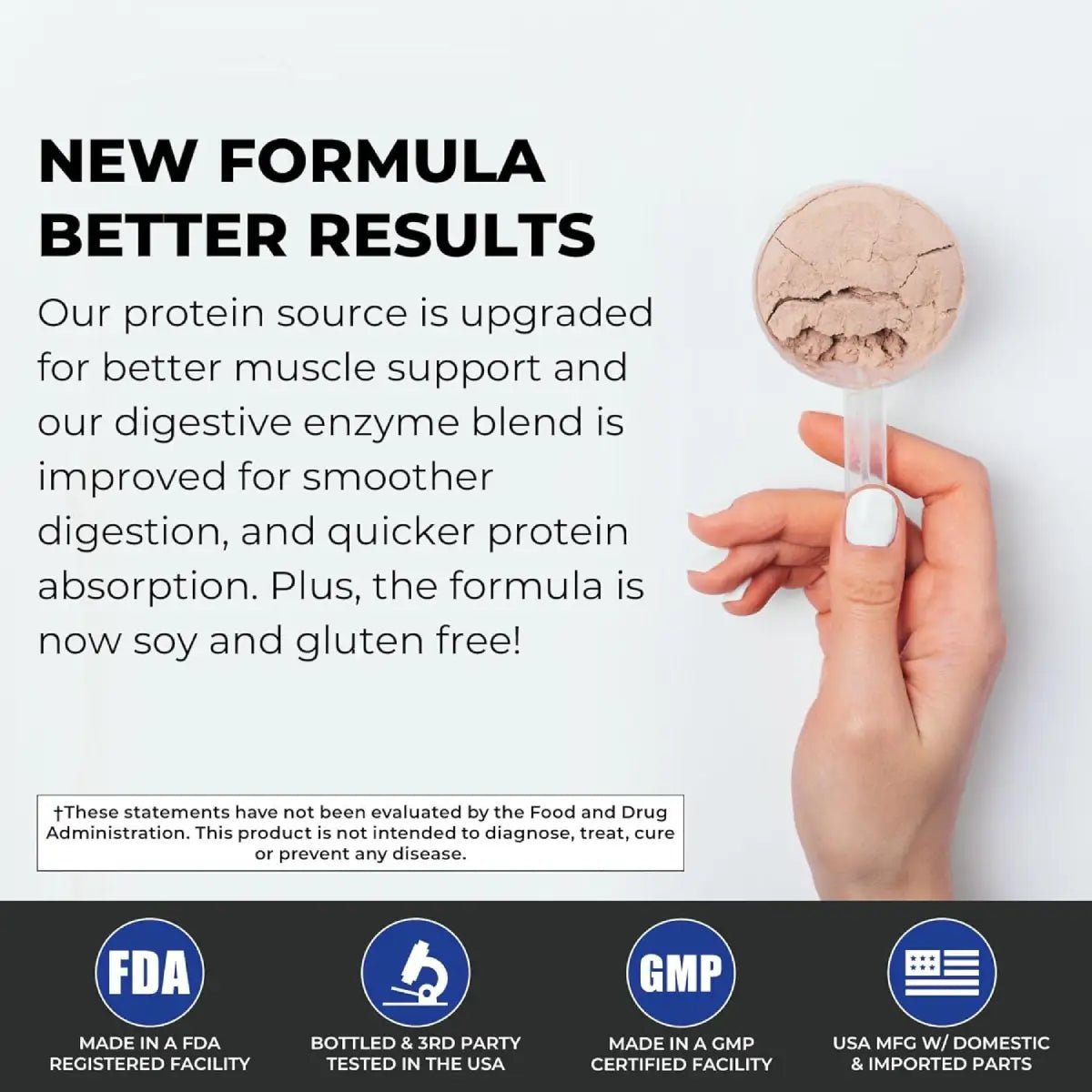 POWER LIFE® Proteína Vegetal de Alto Impacto 386.82 G (13.64 oz) sabor Chocolate - Hi Vitamins