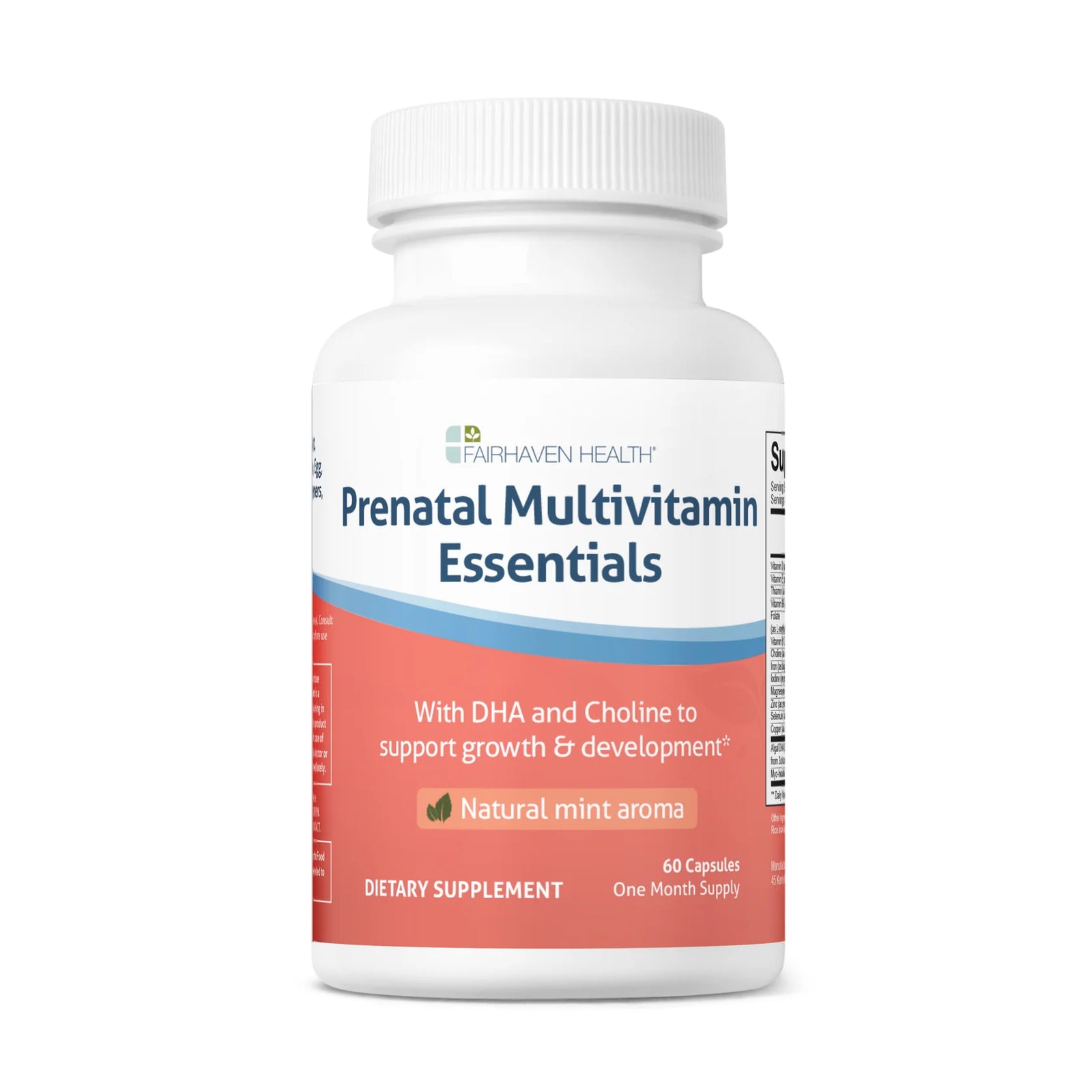 Fairhaven Health Multivitamínico Prenatal Essentials 60 Cápsulas - Hi Vitamins