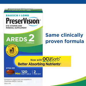 PRESERVISION AREDS 2 120 MINI SOFT GELS