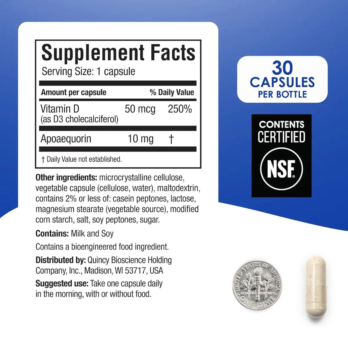 Prevagen® Regular Strength 30 Cápsulas - Hi Vitamins