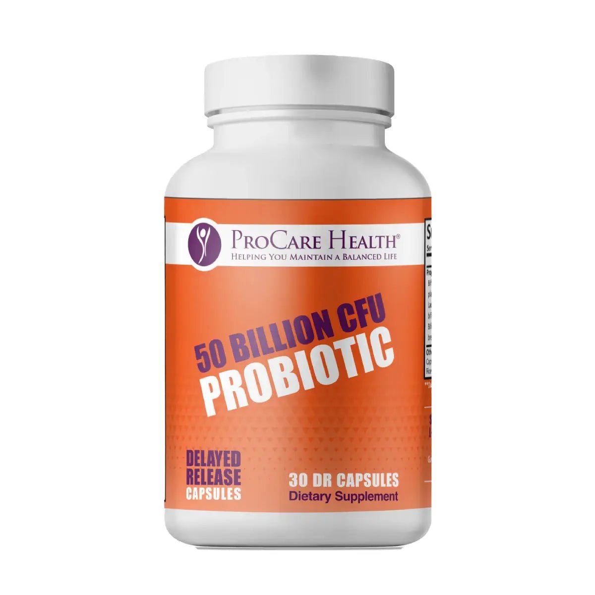 ProCare Health Probiótico 50 Billion CFU 30 Cápsulas - Hi Vitamins