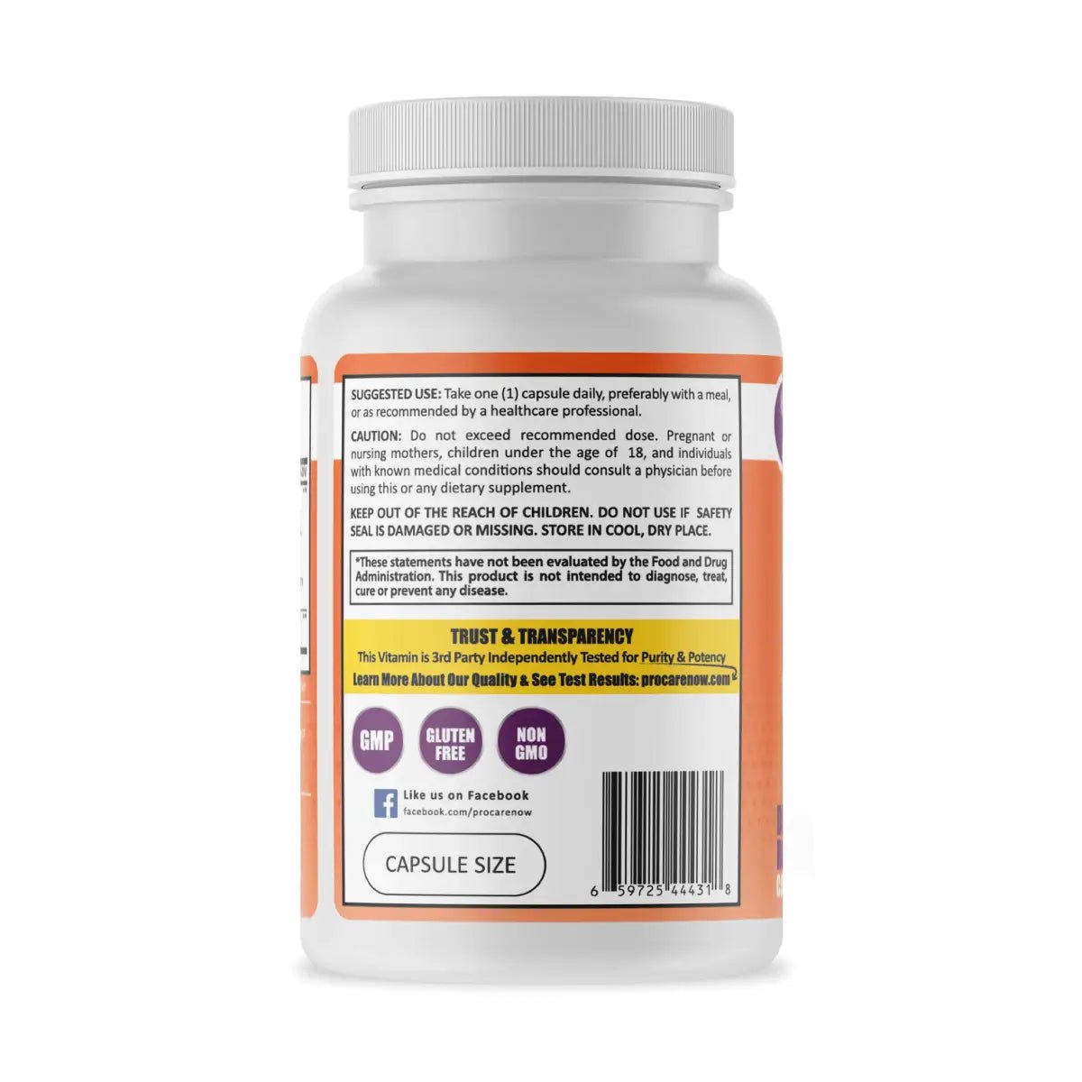 ProCare Health Probiótico 50 Billion CFU 30 Cápsulas - Hi Vitamins