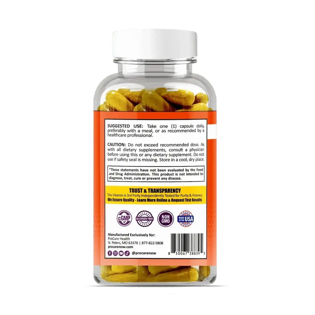 ProCare Health® Metabólcio G3A GLP - 1 Companion+ 60 Cápsulas - Hi Vitamins