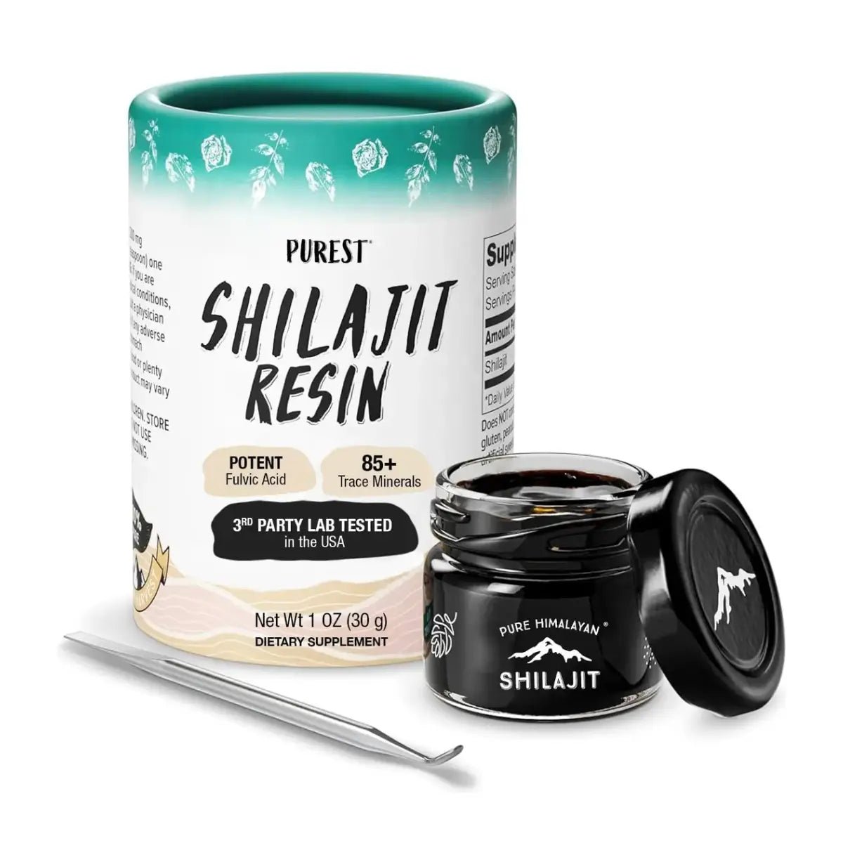 Pure Himalayan® Shilajit Resina 1,06 Oz (30g) | Energía y Vitalidad - Hi Vitamins