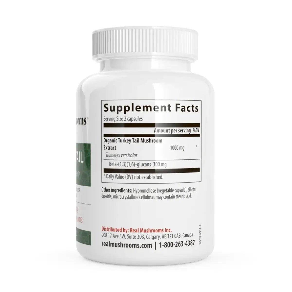 Real Mushrooms Turkey Tail 90 cápsulas - Hi Vitamins