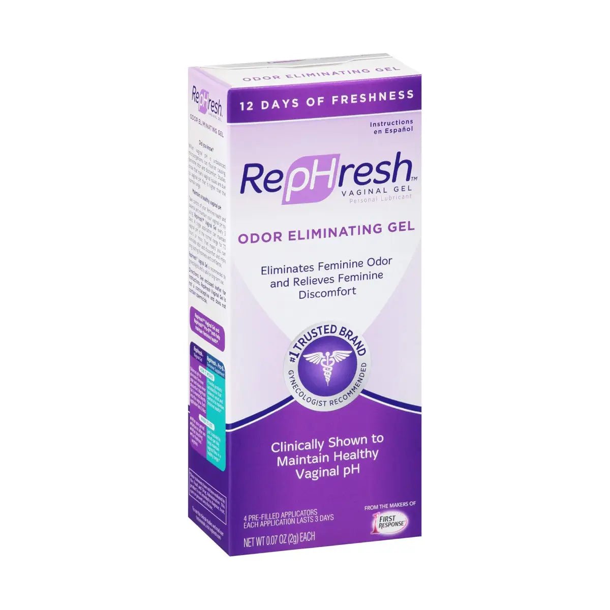 RepHresh Gel Vaginal 4 Pack 2 Grs - Hi Vitamins