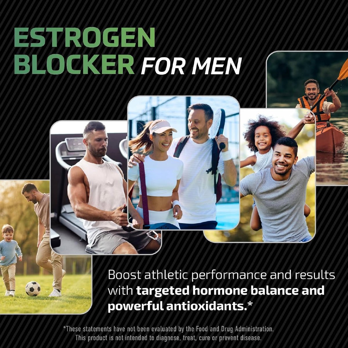 SMNutrition DIM para Hombres 60 Cápsulas 300 mg Apoyo Balance Hormonal Energía y Fitness Masculino - Hi Vitamins