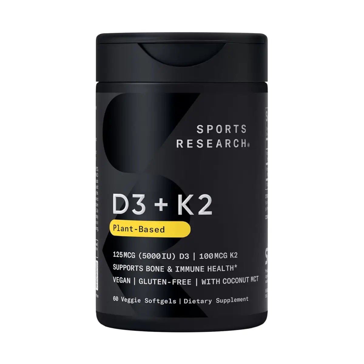 Sports Research® Vitaminas K2 + D3 - Hi Vitamins