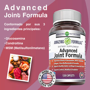 AMAZING NUITRITION ADVANCED JOINT FORMULA 120 CAPSULES