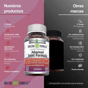 AMAZING NUITRITION ADVANCED JOINT FORMULA 120 CAPSULES