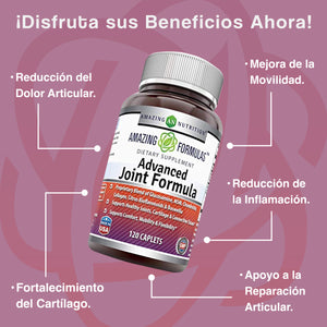 AMAZING NUITRITION ADVANCED JOINT FORMULA 120 CAPSULES