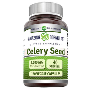 AMAZING FORMULAS CELERY SEED 1500MG 120 CAPSULES