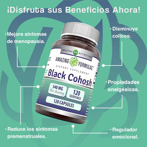 AMAZING FORMULAS BLACK COHOSH 540 MG 120 CAPSULES