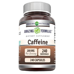 AMAZING NUTRITION CAFFEINE 200 MG 240 CAPSULES