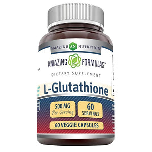 AMAZING FORMULAS GLUTATHIONE 500 MG 60 CAPSULES