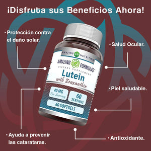 AMAZING FORMULAS LUTEIN ZEAXANTINA 40 MCG 60 SOFTGELS