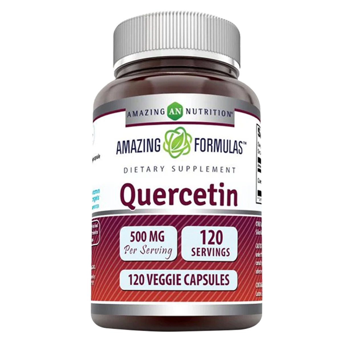 AMAZING FORMULAS QUERCETIN 500 MG 120 CAPSULES - Hi Vitamins