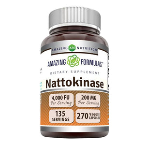 AMAZING FORMULAS NATTOKINASE 100 MG  270 CAPSULES